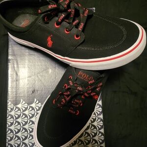 Polo by Ralph Lauren Men's Black Sneakers